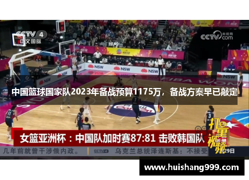 中国篮球国家队2023年备战预算1175万，备战方案早已敲定